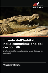 ruolo dell'habitat nella comunicazione dei coccodrilli