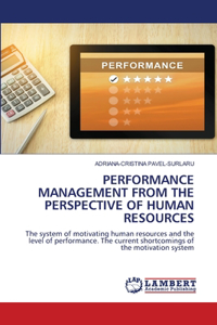 Performance Management from the Perspective of Human Resources