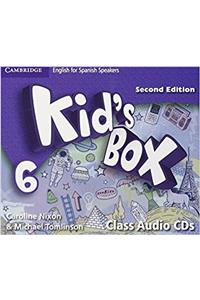 Kid's Box for Spanish Speakers Level 6 Class Audio CDs (4)