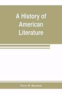 history of American literature