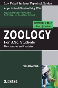 Zoology For B.Sc. Students Semester I: MJ-1 | Non-chordates and Chordates - NEP 2020 Jharkhand