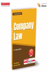 Taxmann's Company Law â€“ Covers Every Phase of a Company's Lifecycleâ€”Incorporating Latest Amendments | Practical Exercises | Case Lawsâ€”Offering a Concise Resource for B.Com. â€“ UGCF | NEP