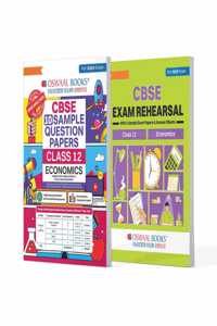 Oswaal CBSE Sample Question Papers & Exam Rehearsal Class 12 Economics (Set of 2 Books) For 2025 Board Exam
