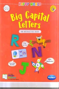 Navneet Happy World Big Capital Letters , An Interactive Book