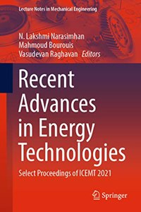 Recent Advances in Energy Technologies