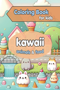 Kawaii Coloring Book for Kids