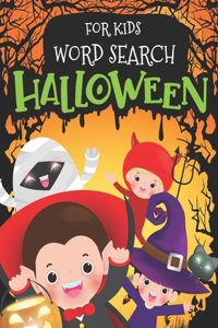 Halloween Word Search For Kids