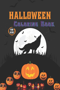 Halloween Coloring Book For Kids