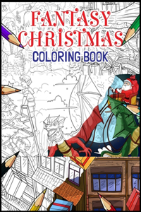 Fantasy Christmas Coloring Book