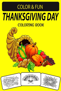 Thanksgiving Day Coloring Book