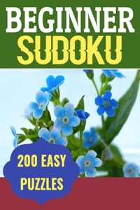 Beginner Sudoku 200 Easy Puzzles