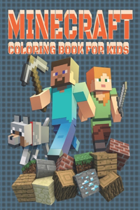 Minecraft Coloring Book For Kids