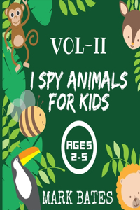 I spy Animals for kids ages 2-5