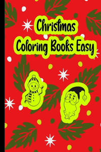 Christmas coloring book easy