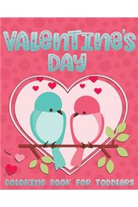 Valentine's Day Coloring Book For Toddlers