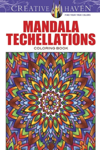 Creative Haven Mandala Techellations Coloring Book