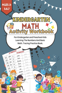 Kindergarten Math Activity Workbook