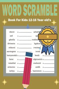 Word Scramble Book For Kids 12-16 Year old's