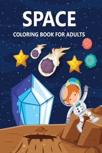 Space Coloring Book For Adults