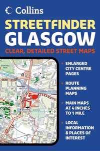 Glasgow Streetfinder Colour Atlas