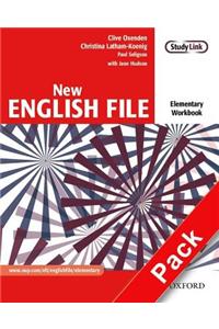 New English File: Elementary: Workbook with MultiROM Pack