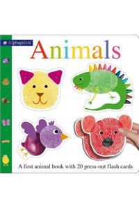 Alphaprints Animals Flash Card Book