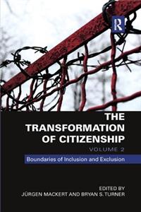 Transformation of Citizenship, Volume 2