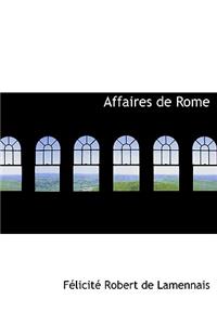 Affaires de Rome