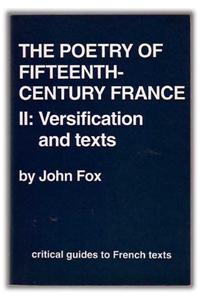 The Poetry of Fifteenth-century France