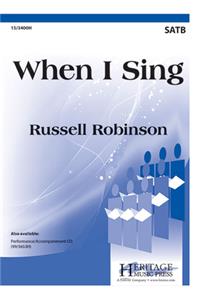 When I Sing