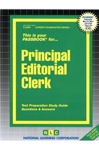 Principal Editorial Clerk