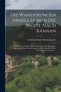 Wanderungen Israels Durch Die Wüste Nach Kanaan