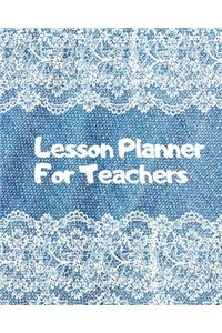 Lesson Planner For Teachers