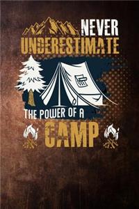 never understimate the power of a camp