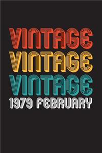 Vintage Vintage Vintage 1979 February