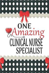 One Amazing Clinical Nurse Specialist