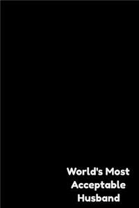 World's Most Acceptable Husband