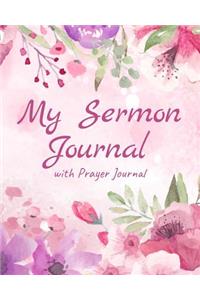 My Sermon Journal With Prayer Journal