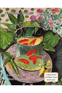 Notebook/Journal - Goldfish - Henri Matisse