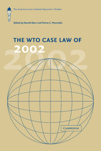 Wto Case Law of 2002