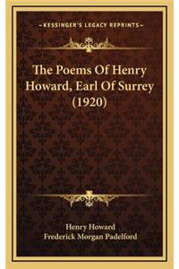 The Poems of Henry Howard, Earl of Surrey (1920)
