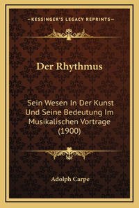 Der Rhythmus