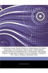 Articles on Catering and Food Service Companies of New Zealand, Including