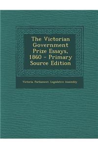 The Victorian Government Prize Essays, 1860