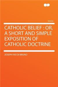 Catholic Belief