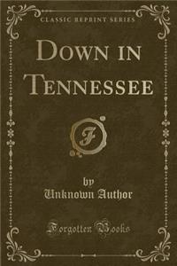 Down in Tennessee (Classic Reprint)