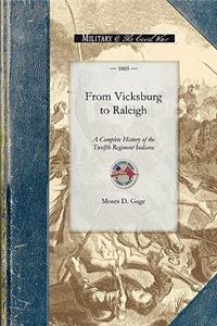 From Vicksburg to Raleigh
