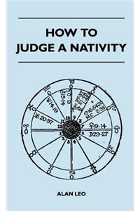 How To Judge A Nativity