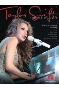 Taylor Swift for Piano Solo