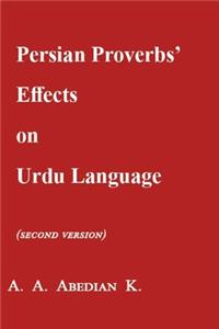 The paremiologic influence of the Persian language on the Urdu language